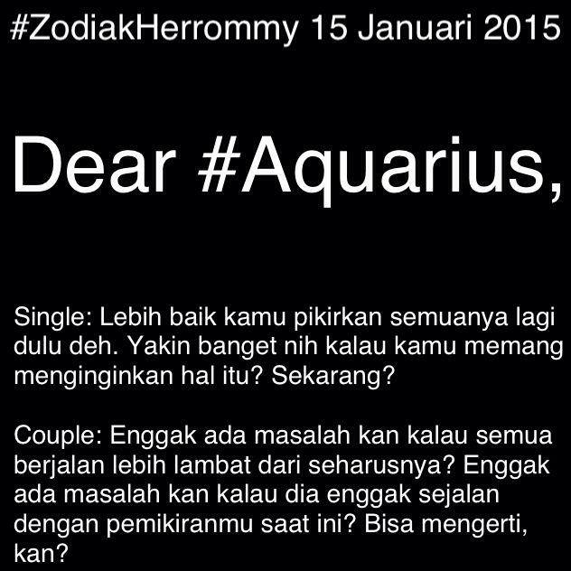 Herrommy's tweet photo. Dear #Aquarius... ~ @ZodiakHerrommy #ZodiakHerrommy http://t.co/lBOiOCcdGc