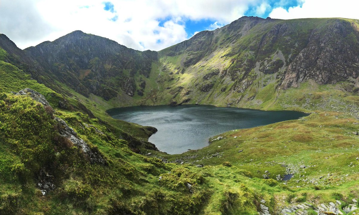 "Anyone who sleeps on top of the mountain comes down a poet, or a madman," Cader Idris, Wales
