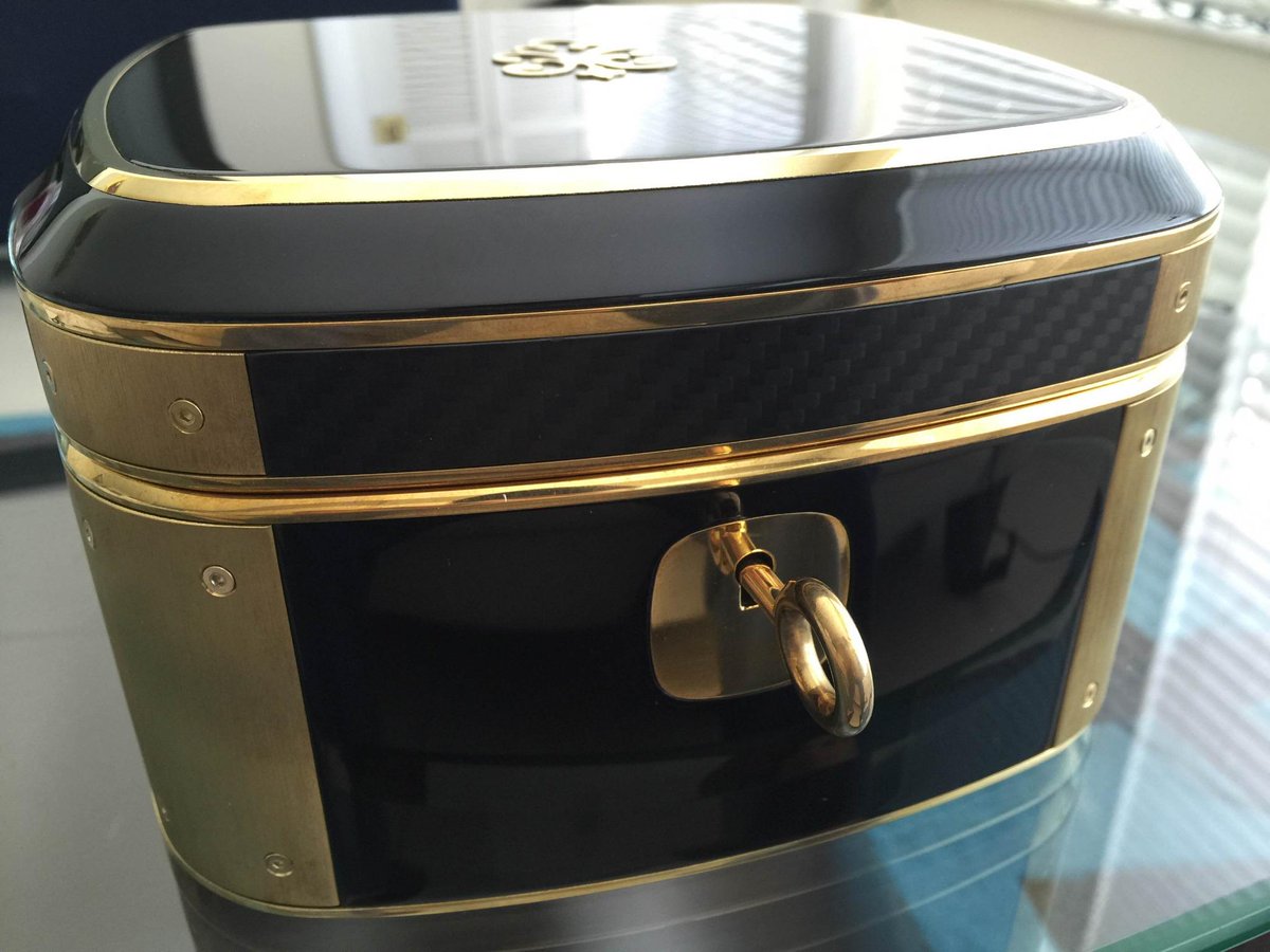christopheandco's tweet photo. A peak at the stunning 'vault' that is included with each Apollo #Armill . Custom crafted by @NJonesFurniture http://t.co/8tSwGuFRwO