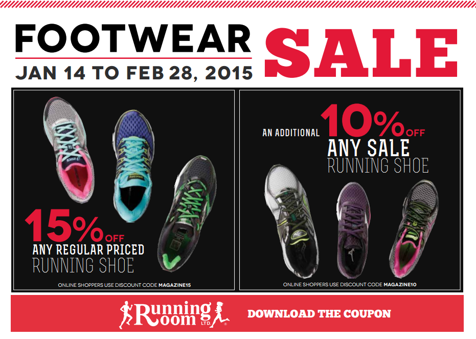 running room shoes sale