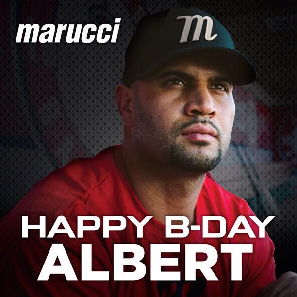 Happy Birthday to our friend and partner, Albert Pujols!  