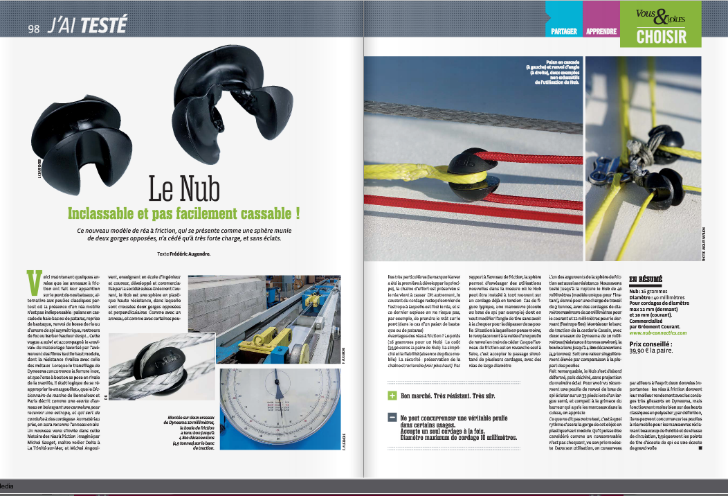 DeltaVoiles's tweet photo. NUB® : dans @Voiles_Voiliers et dans nos agences! http://t.co/0EJJEZOt5d