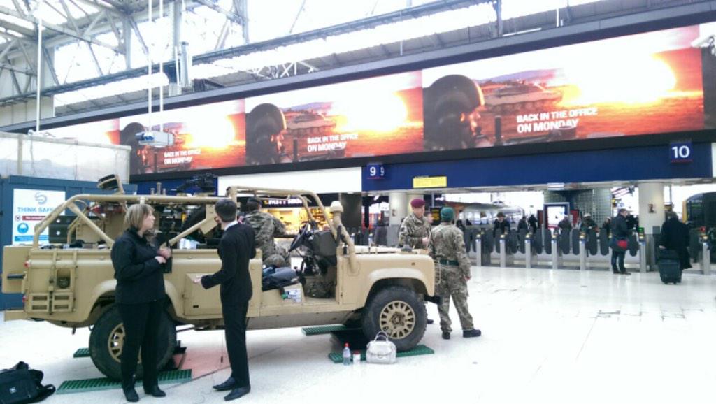 armyjobs's tweet photo. Have you been down to @LondonWaterloo yet! #ArmyJobs #ArmyReserve #waterloo http://t.co/5NBHD22h6f