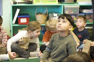 Only 30% of 4-year-olds in the U.S. are enrolled in state-funded preschool. We need to change that. #investinus