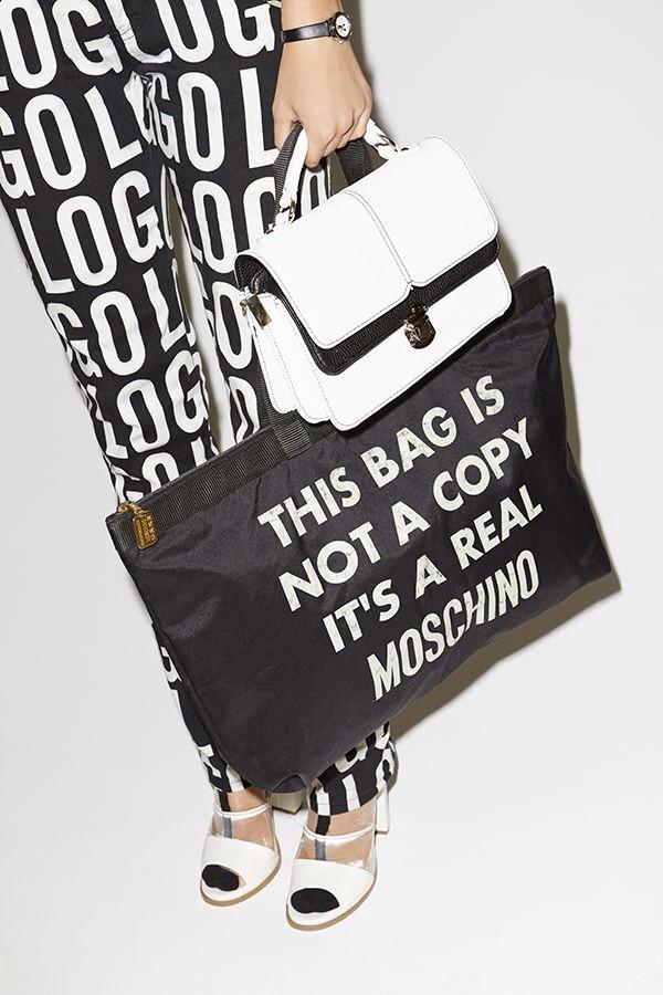 AlmaAlessandra's tweet image. #hypercool @Moschino #blackandwhite