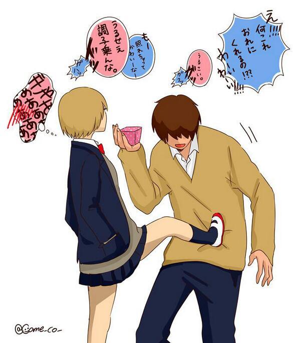 Uzivatel 萌えファンあつまれ Na Twitteru 素直になれない女の子 乱暴で男まさり 普段は男友達みたいな女の子が 一瞬素直になったときって めちゃくちゃ可愛いと思う なかなか素直になれない子はrtしてね Http T Co 3xertxnmnd