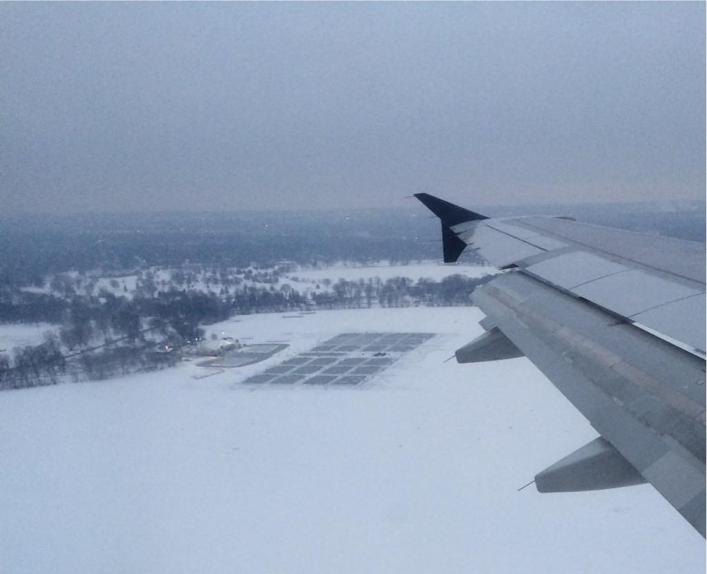 DeadDoug666's tweet photo. @Russostrib US Pond Hockey Championships visible on my flight into MSP this AM http://t.co/do0jwXT7ni