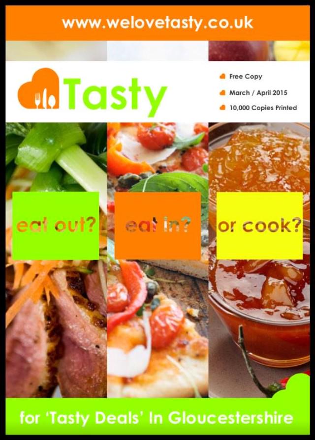 AmySmartComms's tweet image. #TASTY 60 page food and drink discount book delivered to 10k homes in Glos. Full page advert just £150!