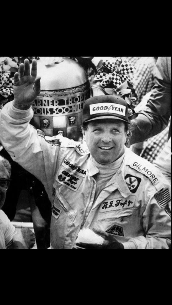 Happy 80th birthday to AJ Foyt! 