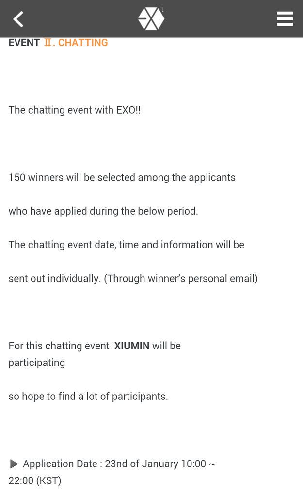EXONATIONSG's tweet photo. 15016 EXO-L Website Update - EXO-L 신년 깜짝 이벤트 (EXO-L New Year Surprise Event) http://t.co/loaD9I9G8v