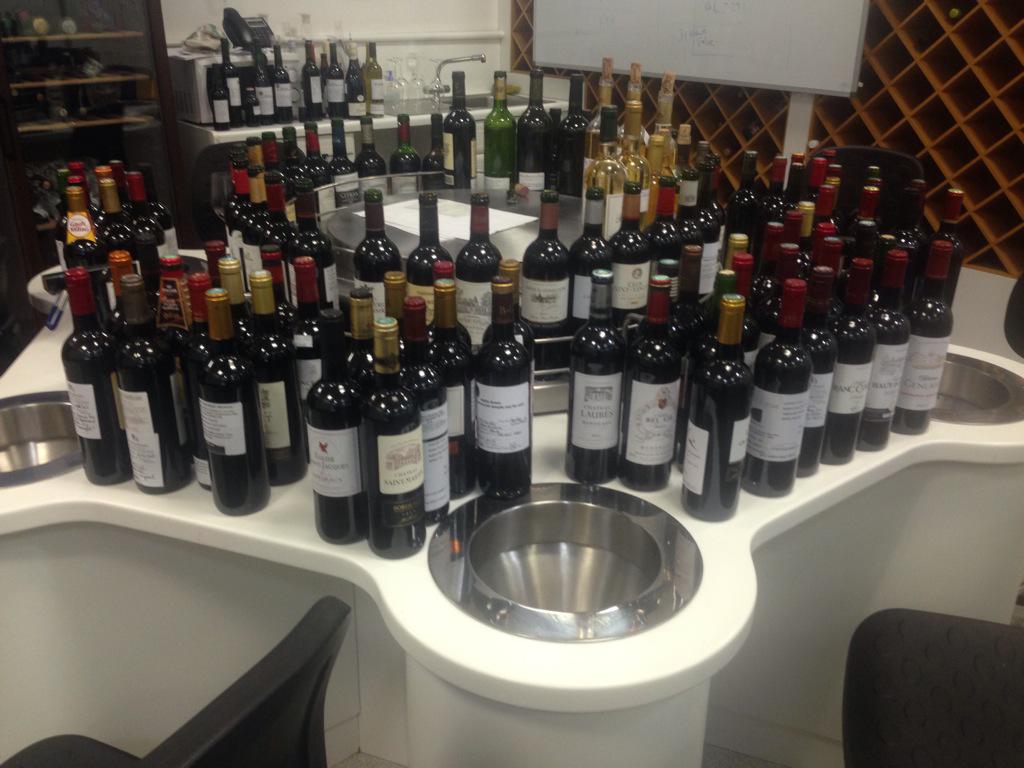 MorrisonsCellar's tweet photo. Bordeaux tasting! Got to be one of the better ways to spend your Friday afternoon?! http://t.co/plZC6hO9f6