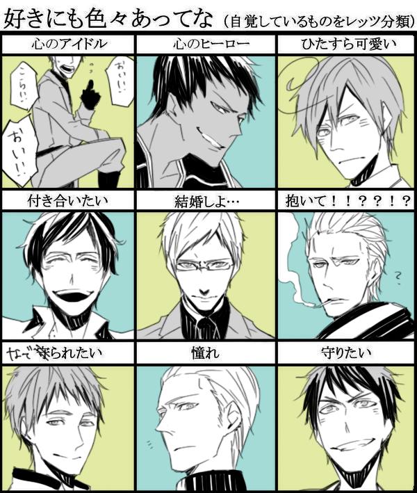 今更みかけてやってみた… #好きにも色々あってな 