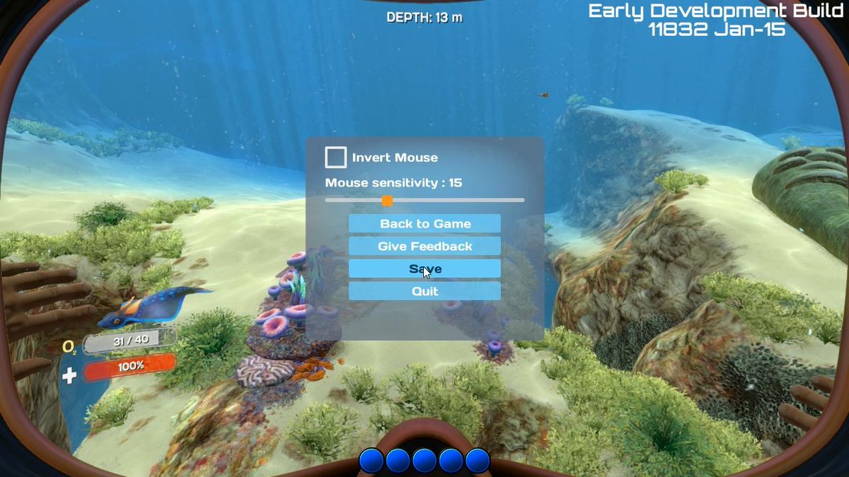 Subnautica's tweet photo. Subnautica Update 8 is live! Save/Load, Stasis Rifle, Bleeder, &amp; more! http://t.co/n0kTM7REhB https://t.co/LMEblx3Kgc http://t.co/vFUelf3Kdl