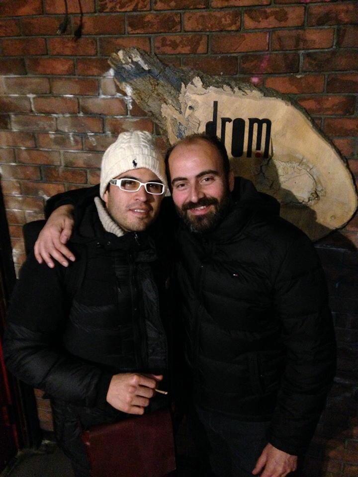 Great time with my brother <a href="/kinanazmeh/">kinan azmeh</a>  <a href="/dromnyc/">DROM</a>