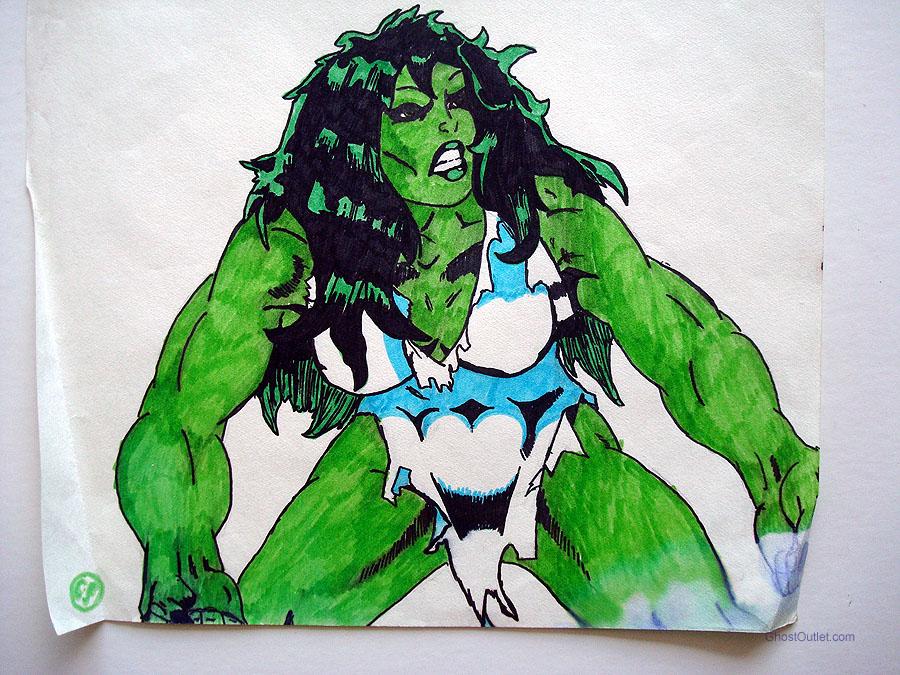 chrisfleming91's tweet photo. One of over 100 pieces of artwork for sale http://t.co/0eq1fzUITD  #SheHulk #From1986

https://t.co/D0IPhchDQF http://t.co/prTy52Zmgm