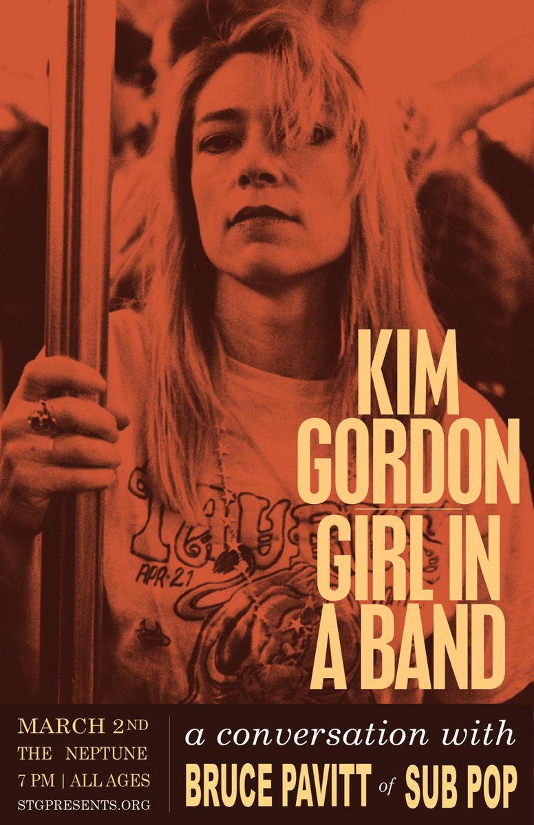 DebraHeesch's tweet photo. Kim Gordon - Girl In A Band: A Conversation w/ Bruce Pavitt http://t.co/0onZONbPkN http://t.co/KJa9Bp9f5G