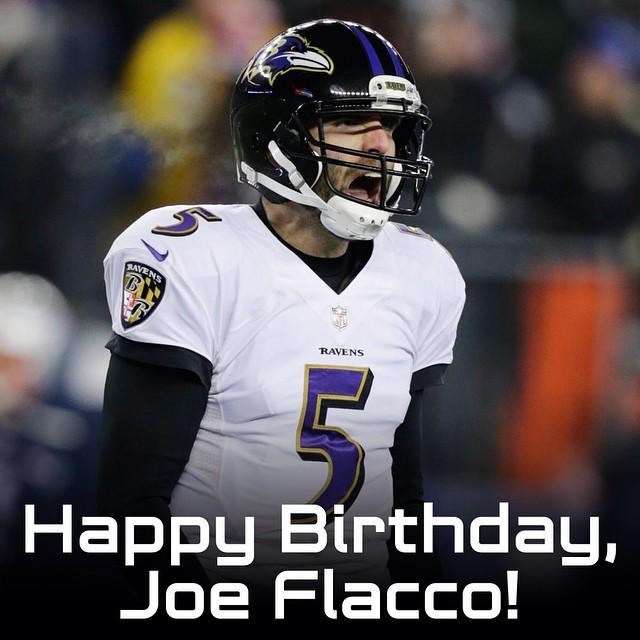 Double-tap to wish QB Joe Flacco a Happy Birthday! (Charles Krupa/AP) by nfl 