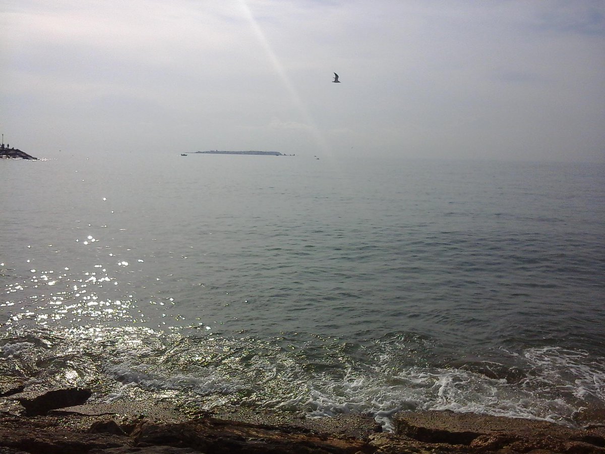 The most beautiful things that the god made it ...it's the sea definitely