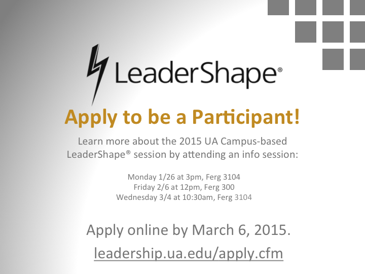 UALeadership's tweet photo. http://t.co/qXk7HL377N