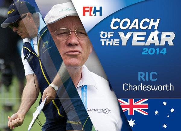Ric Charlesworth, International Men's Coach of the Year. Full story: ow.ly/Hq6pS