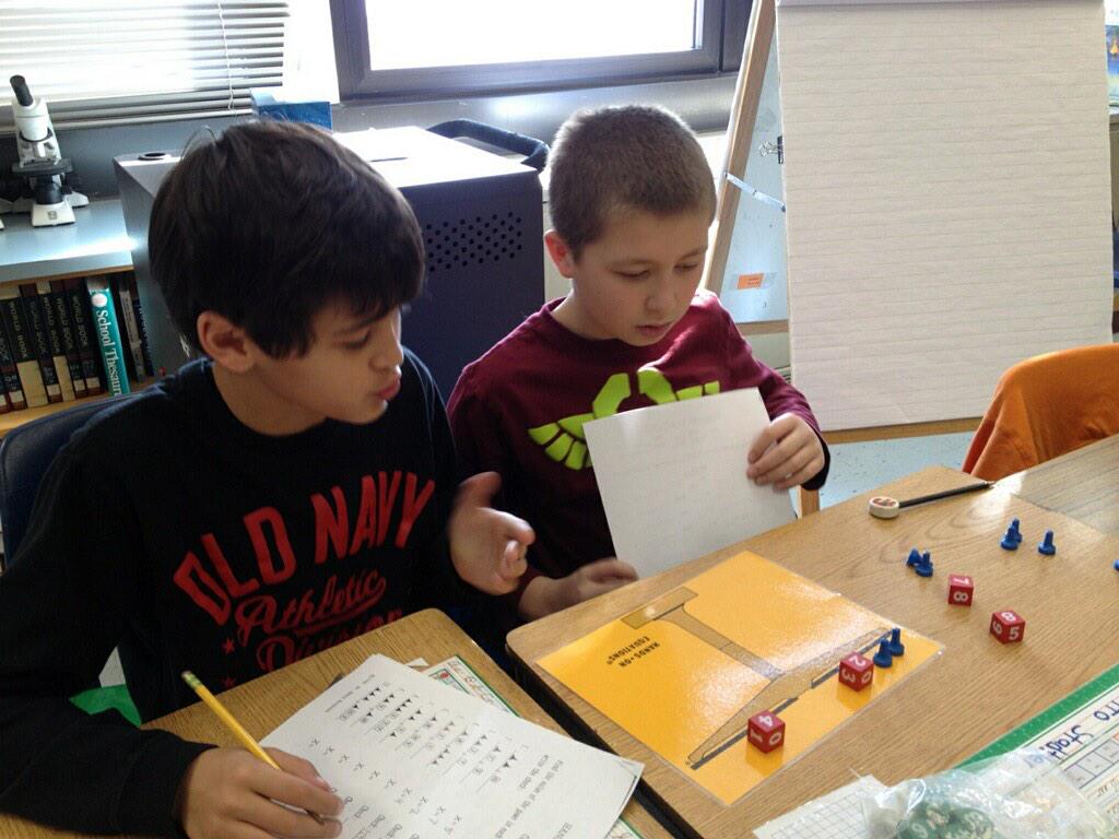 GlenForestAAP's tweet image. Hands on Equations! Students in 5th grade solve algebraic equations.