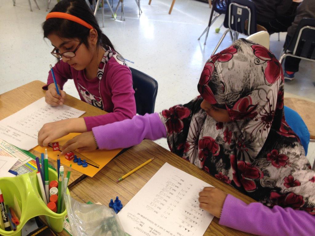 GlenForestAAP's tweet image. Hands on Equations! Students in 5th grade solve algebraic equations.