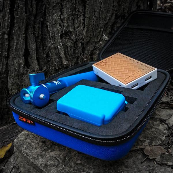 XSories's tweet photo. Blue mood in the woods!

Inside the #Capxule: #UShot pole, #SiliconeCover for GoPro cameras &amp; #SneakerBank #outdoor http://t.co/N0GYApye1Z
