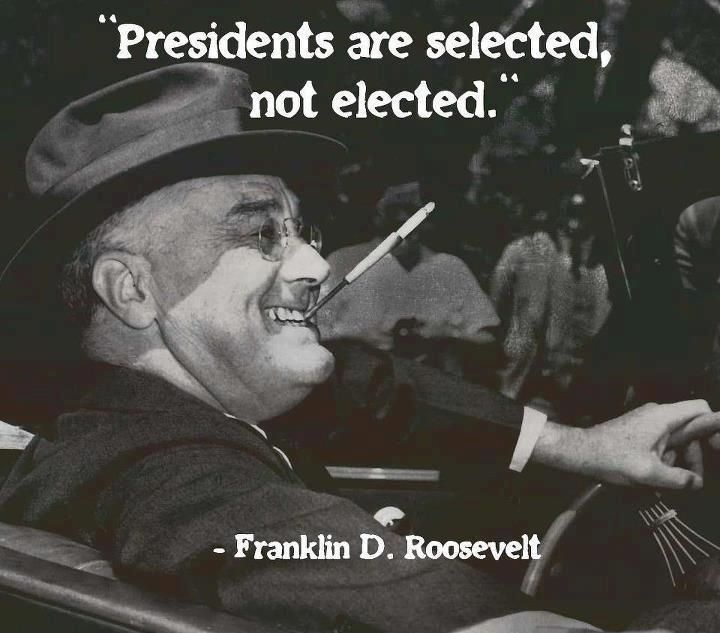 WakeupPeopIe's tweet photo. Presidents Are Selected, Not Elected. http://t.co/kZrfjJ8OnE