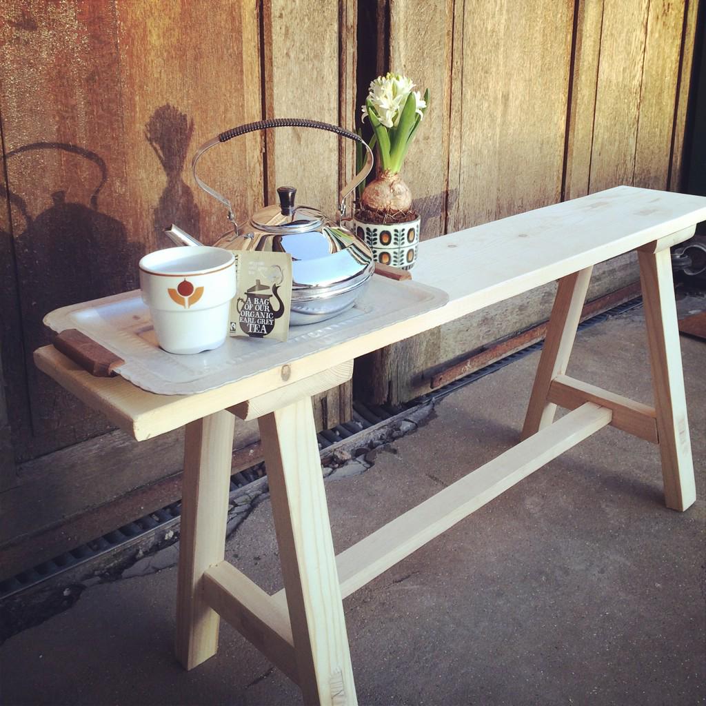devintageloods's tweet photo. Just arrived: samples of our custom made benches! Available in different sizes and colours!info@devintageloods.nl http://t.co/f1y74q4cuL