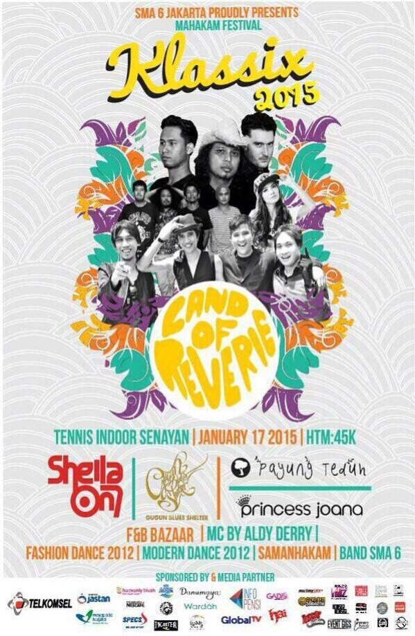 Guys tomorrow <a href="/GBluesShelter/">GBluesShelter</a> performe at <a href="/mafest2015/">Mahakam Fest[2015]</a> Tennis Indoor Senayan htm 45K on stage 7pm ,see u guys