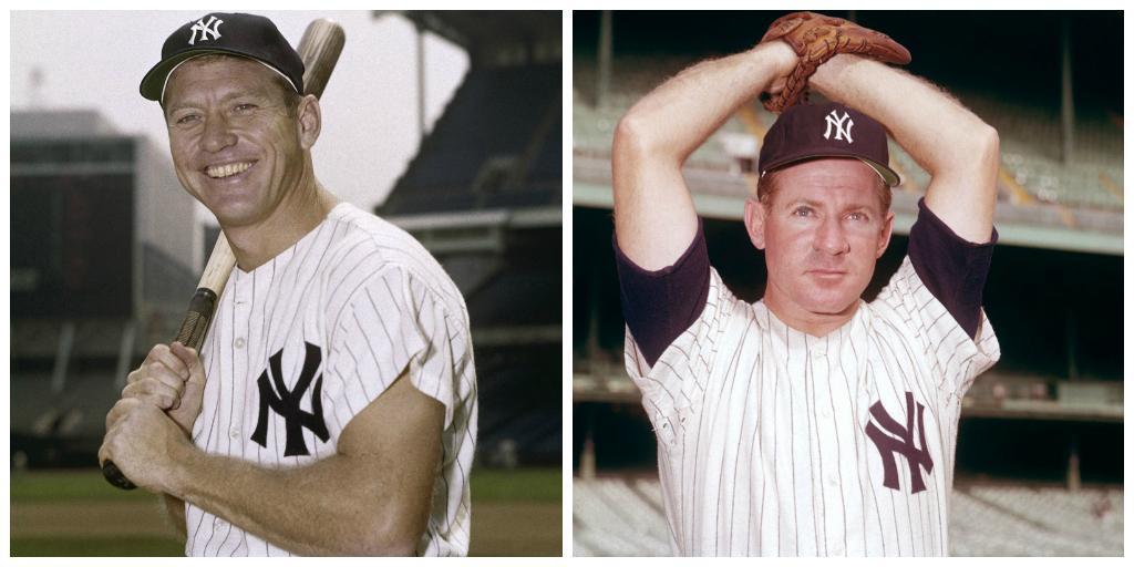 Yankees's tweet photo. This Day in #Yankees History -1974: The BBWAA elects Mickey Mantle and Whitey Ford to the @BaseballHall. #Immortality http://t.co/ep5Ca0BqOw