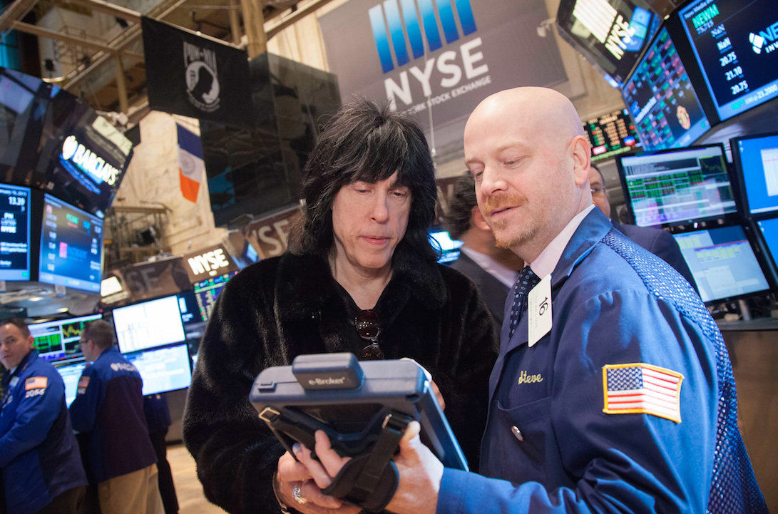 NYSE's tweet photo. Hey Ho, Lets Go
Hey Ho, Buy Low http://t.co/q0VzKxOna8