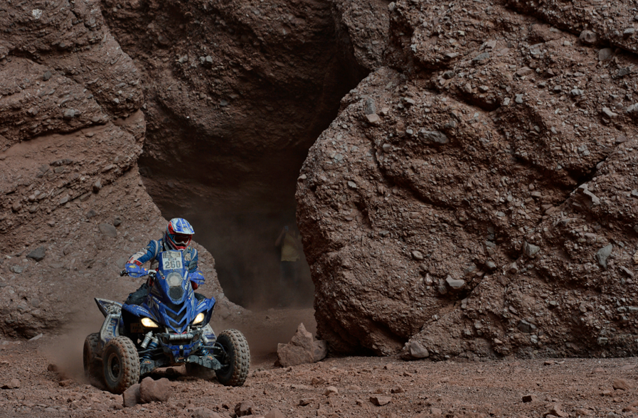 dakar's tweet image. Stage 12 - Quads: New stage victory for Declerck / Nueva victoria para Declerck! 
1 Declerck 
2 Sanabria 
3 Nosiglia