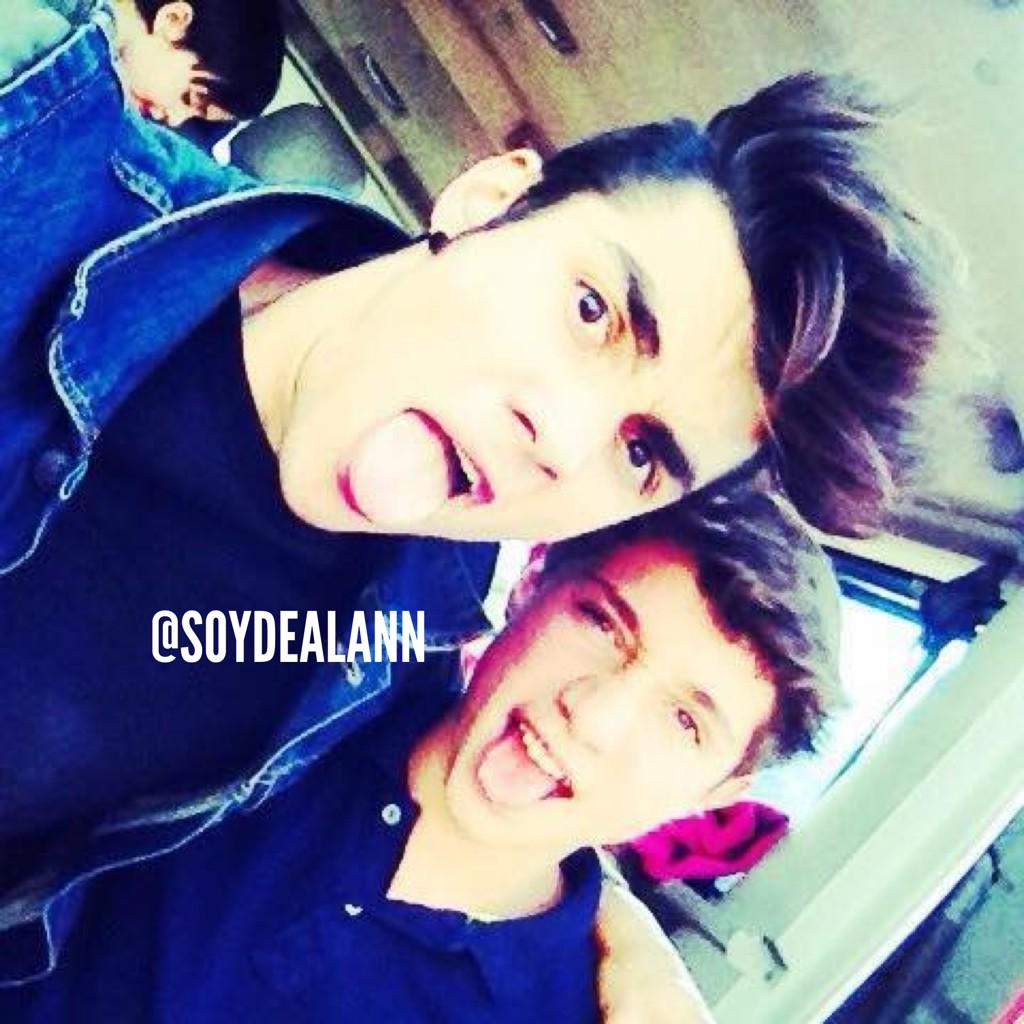 soydealann's tweet photo. @soyalannavarro y su primo. 
💙 #TeamSoyDeAlan http://t.co/3uWhxDlSac