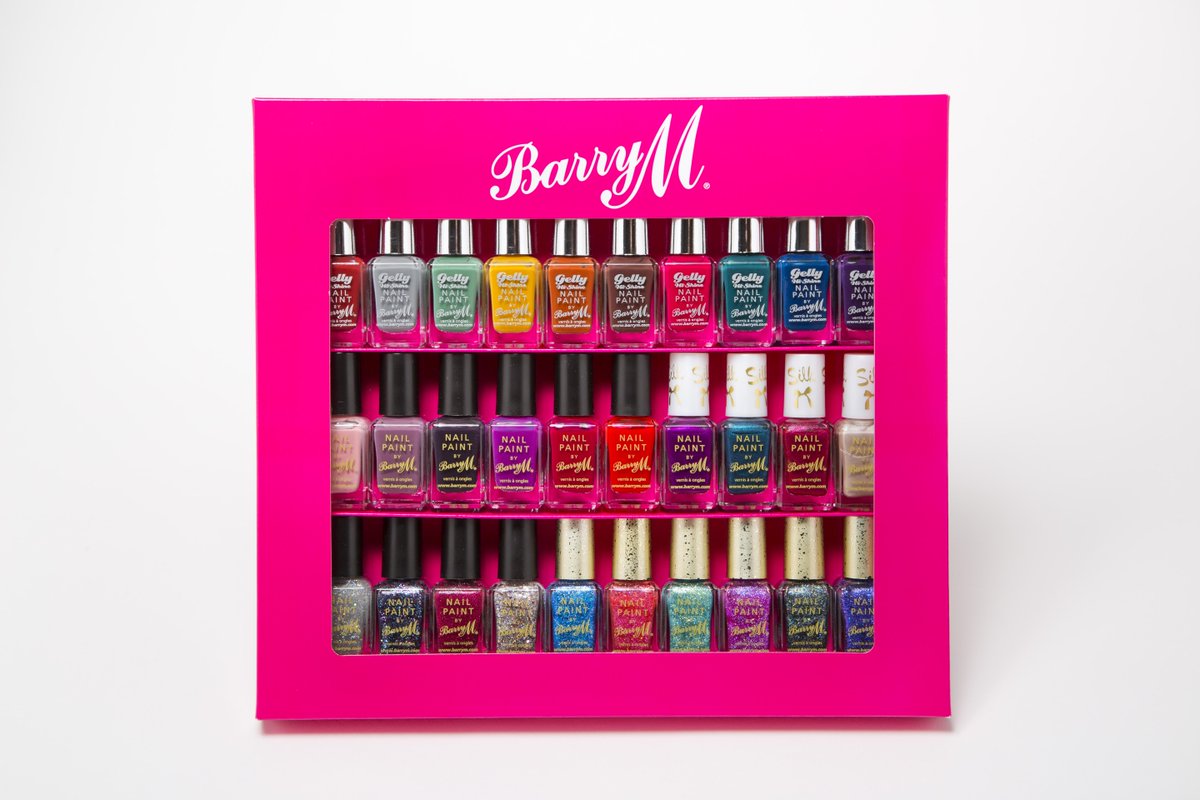 RT TO WIN! Here's your chance to win a <a href="/BarryMCosmetics/">Barry M Cosmetics</a> gift box worth £89.99! #BlueMonday