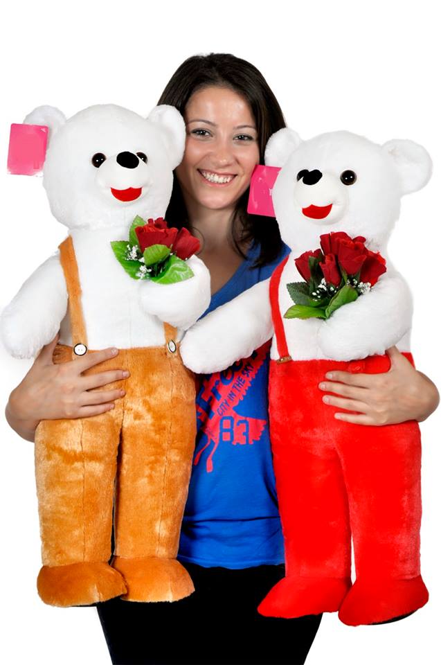 yesilyurtkadir's tweet photo. 80CM PELUŞ TULUMLU GÜL BUKETLİ PELUŞ AYI -
Her Renk var 70 TL Bursa içi elden alabilirsiniz.İletişim 534 596 22 50 http://t.co/gMp0eljbfU