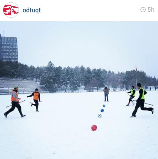 Our friends <a href="/ODTUQT/">ODTÜ Quidditch</a> in Turkey love snow quidditch too! #quidditcheverywhere #winterfriends