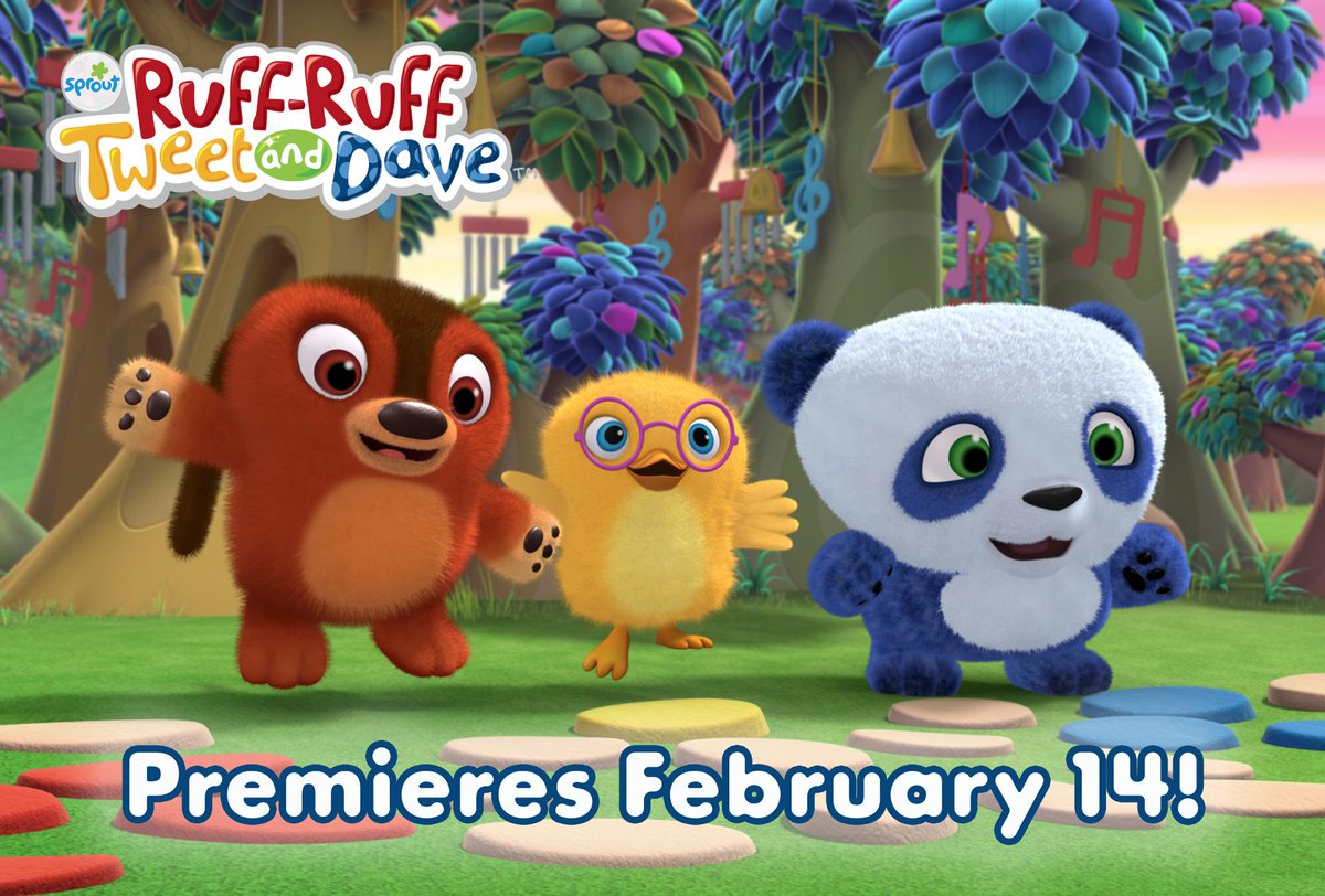 BIG NEWS! Our new original series Ruff-Ruff, Tweet and Dave launches ...