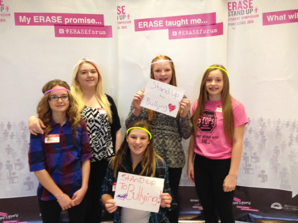 autummeise's tweet photo. #EraseBullying @ERASEbullyingBC #ERASEforum http://t.co/szUwo3XuTF