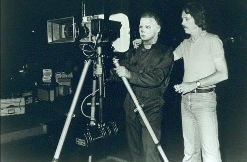 RrT Happy Birthday to John Carpenter! On the set of Halloween  