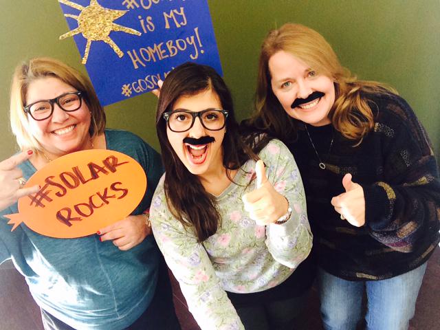 SEIA's tweet photo. These #solarstaches just do not get old. RT @Trinity_Solar @SEIA #shoutoutforsolar #GoSolar #USA http://t.co/uM1IdBNBlK