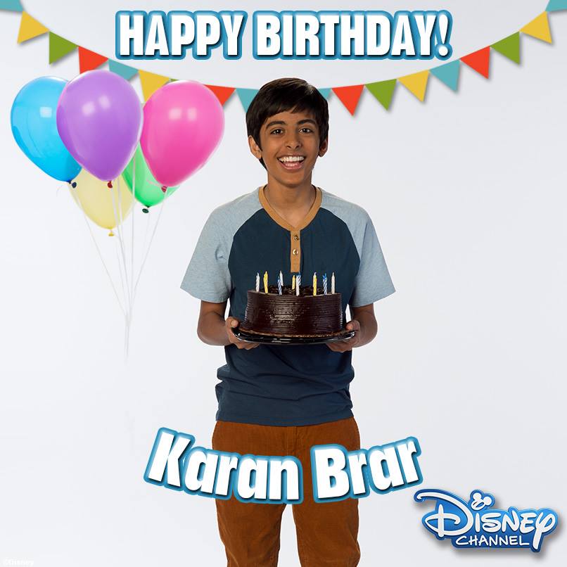 HAPPY BIRTHDAY KARAN BRAR!Leave your a birthday message & watch him in NEW!Jessie coming in February 