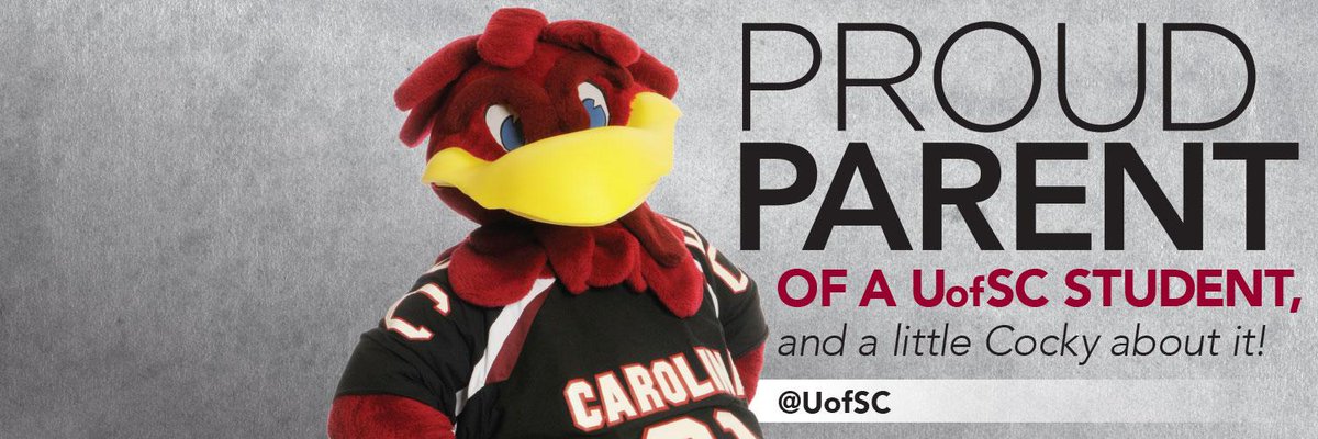 Are you a proud parent of a #UofSC student? Perhaps you would like to update your profile with a "Cocky" brag banner.