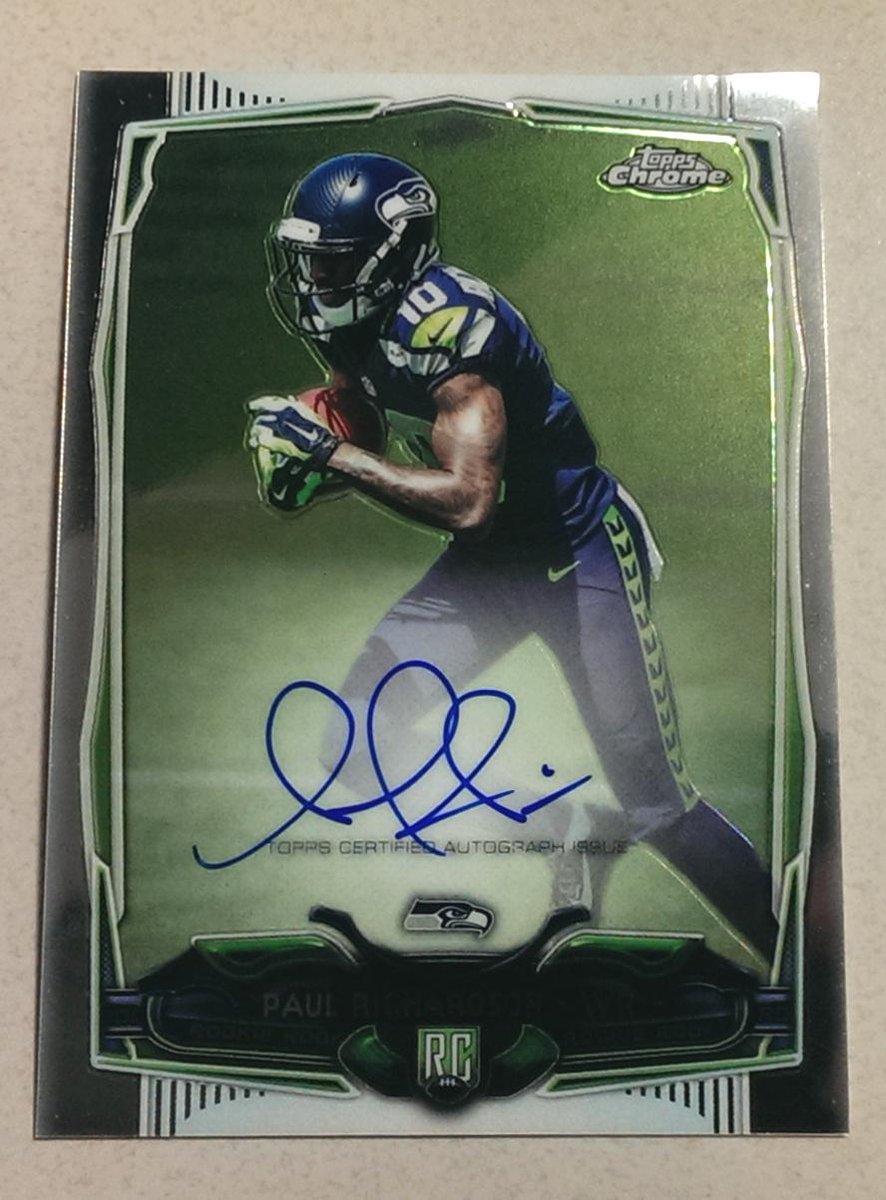 Jaredmadu's tweet photo. "@toppscards: Tell us who is Super Bowl bound!   #FreeCardFriday http://t.co/Ujv0F6z93L" #GoHawks #TGIBF  Seahawks are going bowling!