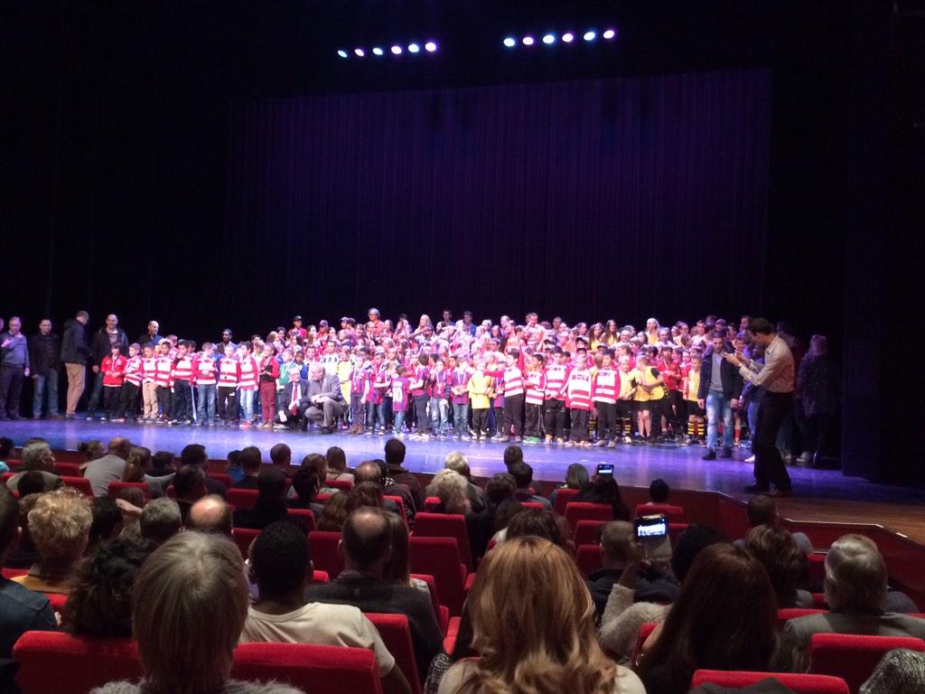 De allerkleinste kampioentjes van Lelystad tijdens <a href="/Sporttitels0320/">Sportverkiezingen</a> Wat een kanjers!