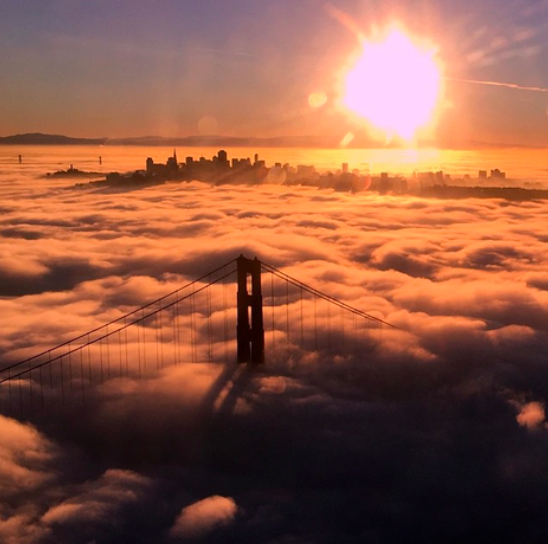 CBSNews's tweet image. PHOTOS: View the San Francisco Bay from above cbsn.ws/1IRcUnt