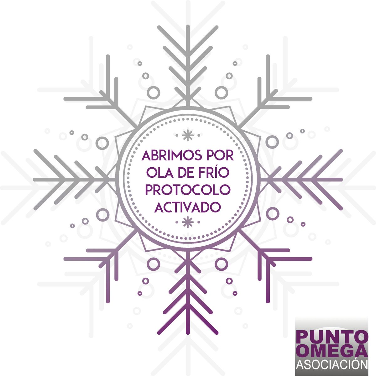 CnosMostoles's tweet photo. IMPORTANTE: Activado protocolo por ola de frío con Centro @Punto_Omega abierto para pasar la noche (Calle E,20) http://t.co/fylXaymJqb