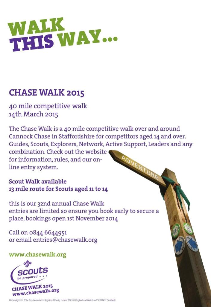 There is still time to join the main walk, but hurry...