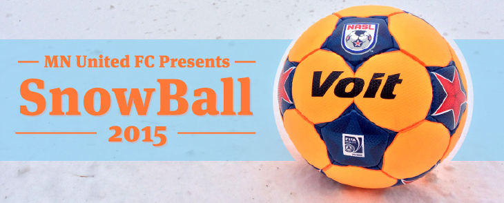Soccer in the snow! Individuals and teams—register for the #SnowBall today: bit.ly/1ysjJt7