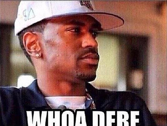 WHEN YOUR SIDE BITCH SAYS "HEY BABY" ....